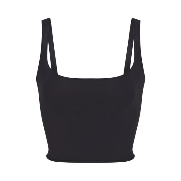 SKIMS Tops - Skims Raw Edge Cami Top - Onyx